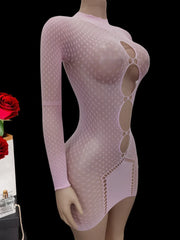 lingerie intimate pink hollow underwear erotic dresses costumes nightgown fashion gifts