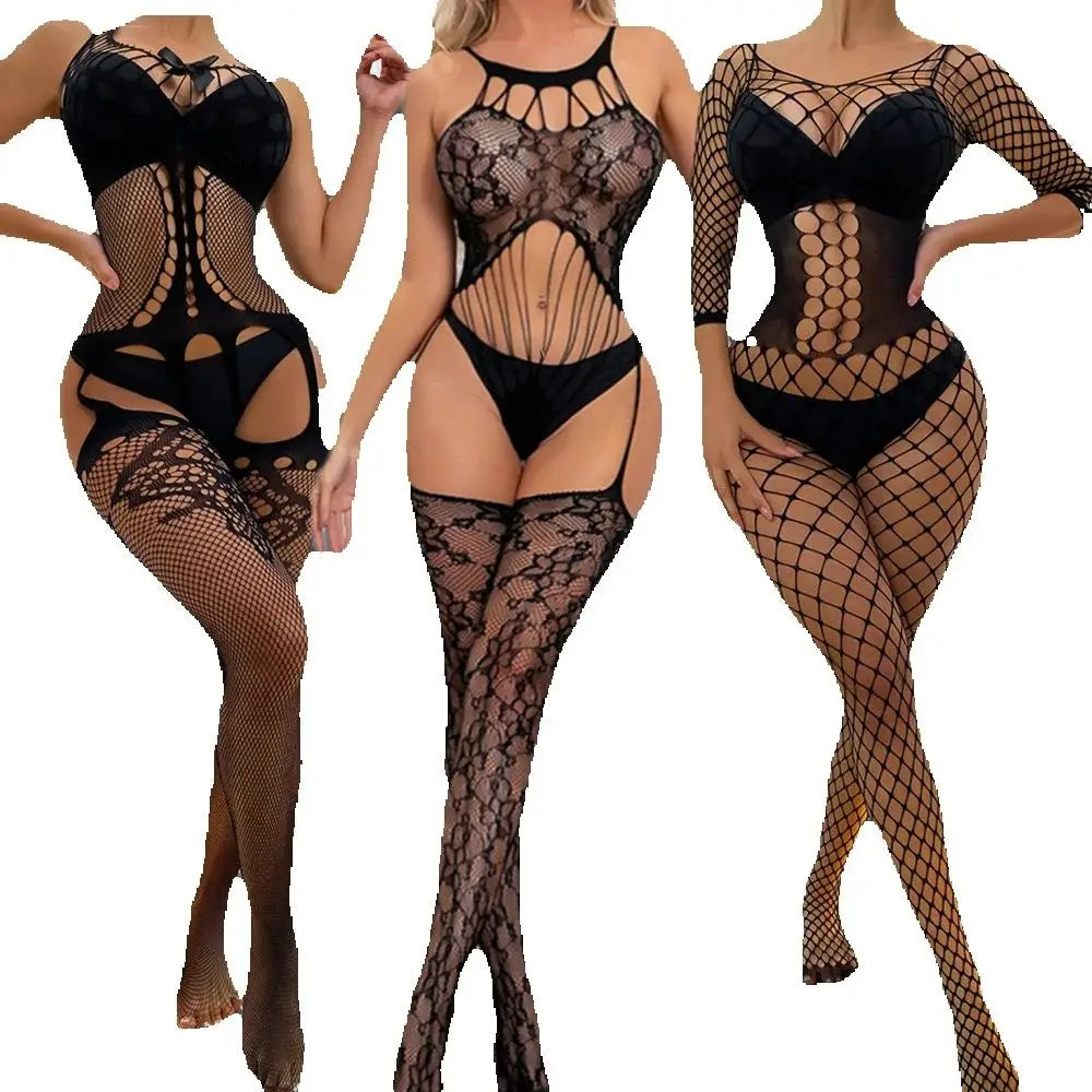 lingerie stockings underwear calcetines mujer one-pieces fishnets medias lencería medias body stockings intimate