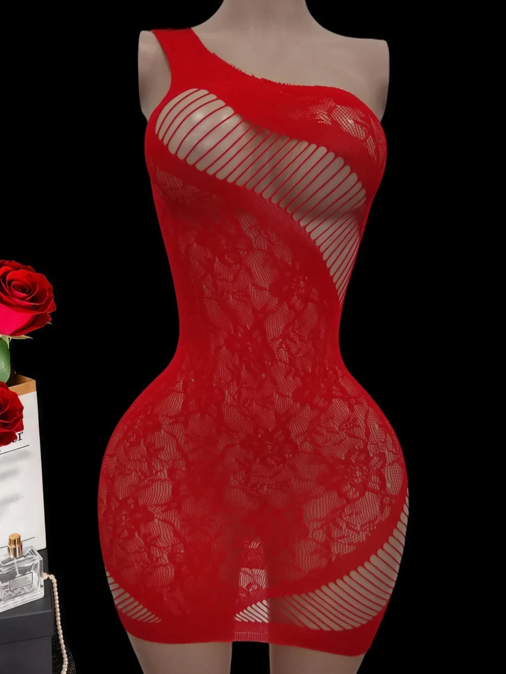 lingerie mesh erotic dresses slips Elastic tight fitting intimate sleepwear fashion nightgown underwear