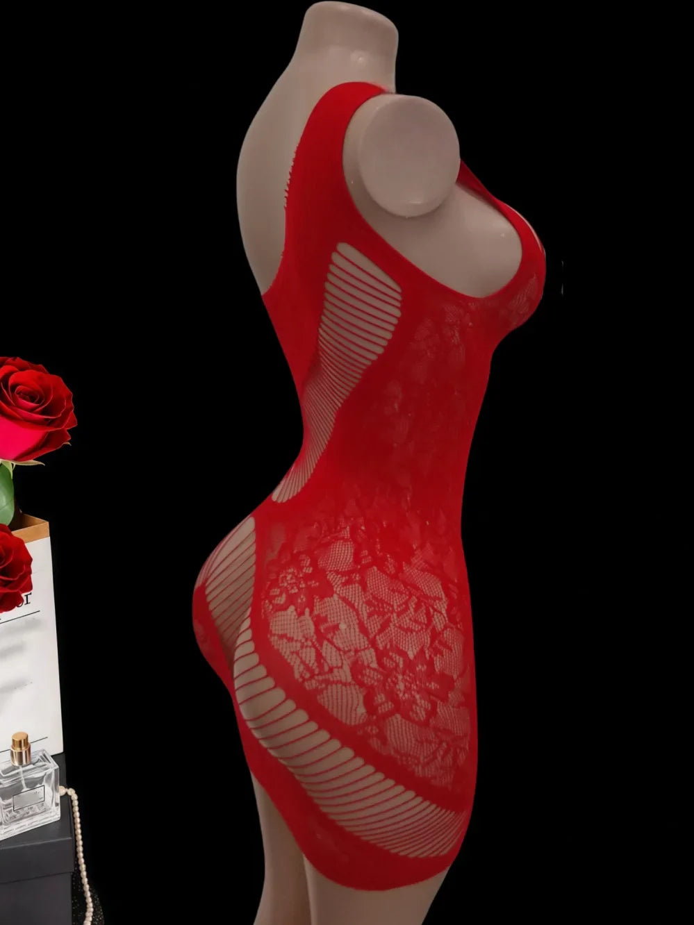 lingerie mesh erotic dresses slips Elastic tight fitting intimate sleepwear fashion nightgown underwear