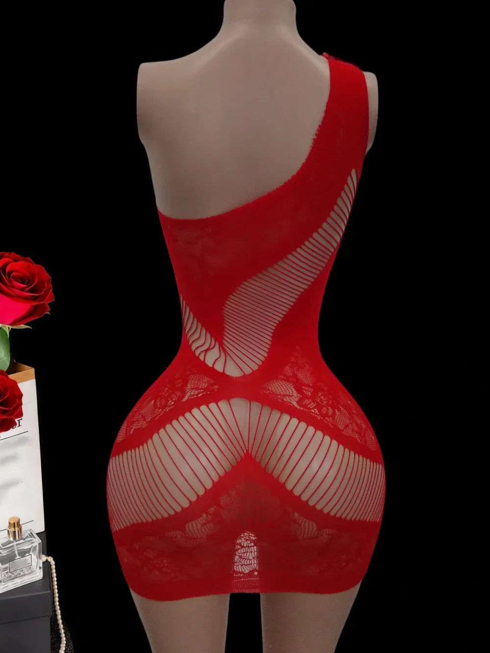 lingerie mesh erotic dresses slips Elastic tight fitting intimate sleepwear fashion nightgown underwear