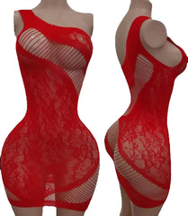 lingerie mesh erotic dresses slips Elastic tight fitting intimate sleepwear fashion nightgown underwear