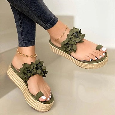 Slide Sandals Fancy Straps Sling Backs