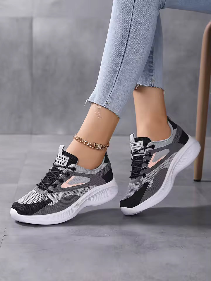 Sneakers Running Breathable Lightweight Plus Size Sport Shoes