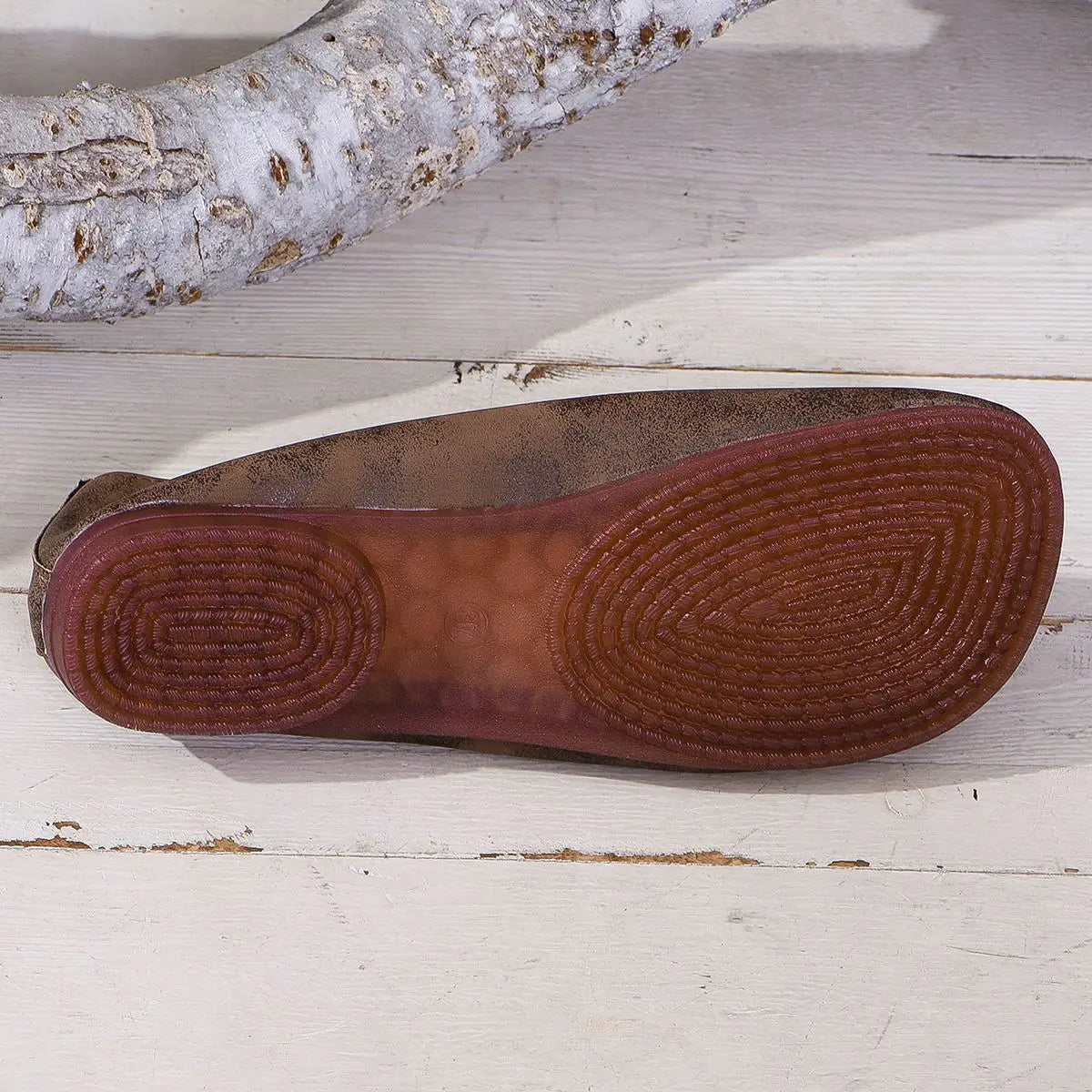 Soft And Comfortable Round Toe Walking Light Non-slip Leather Loafers