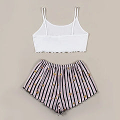 Summer Casual Pajamas Set