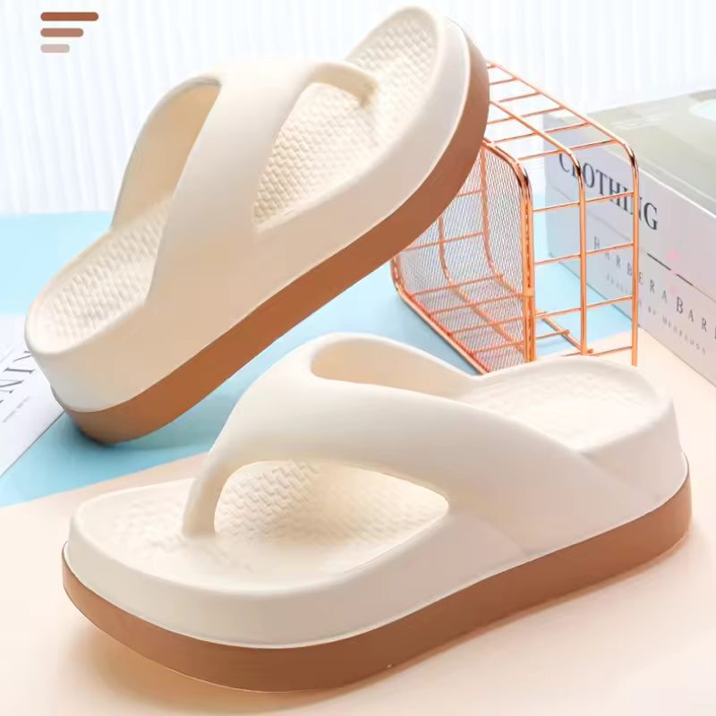 Popular Design Flip Flops Platform Sandals Non-Slip Outdoor