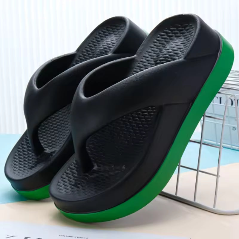 Popular Design Flip Flops Platform Sandals Non-Slip Outdoor