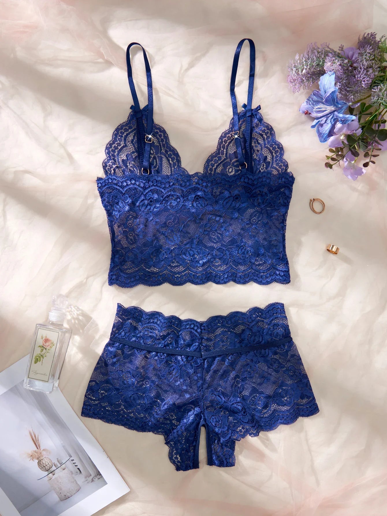 Floral Lingerie Set