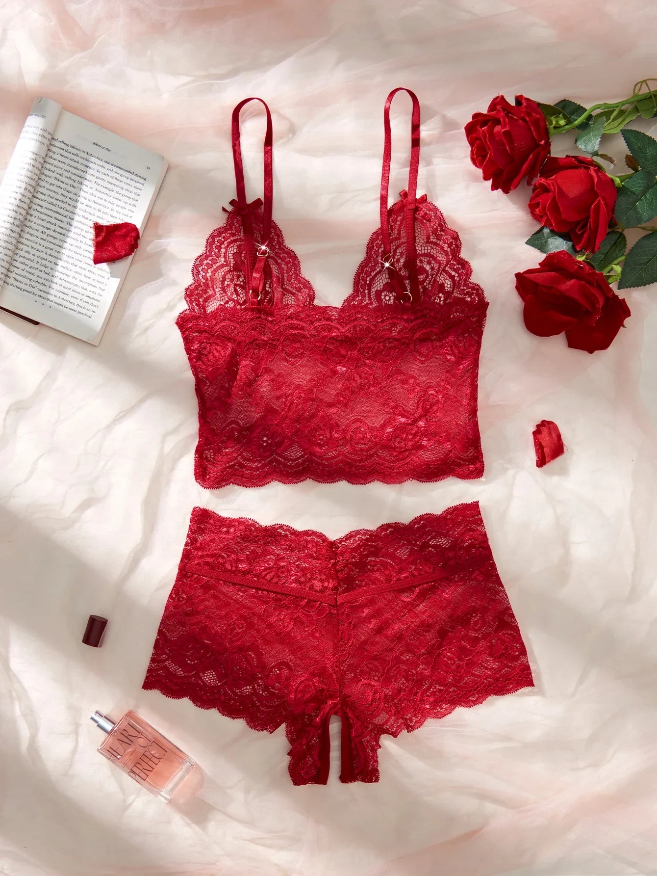 Floral Underwear Set