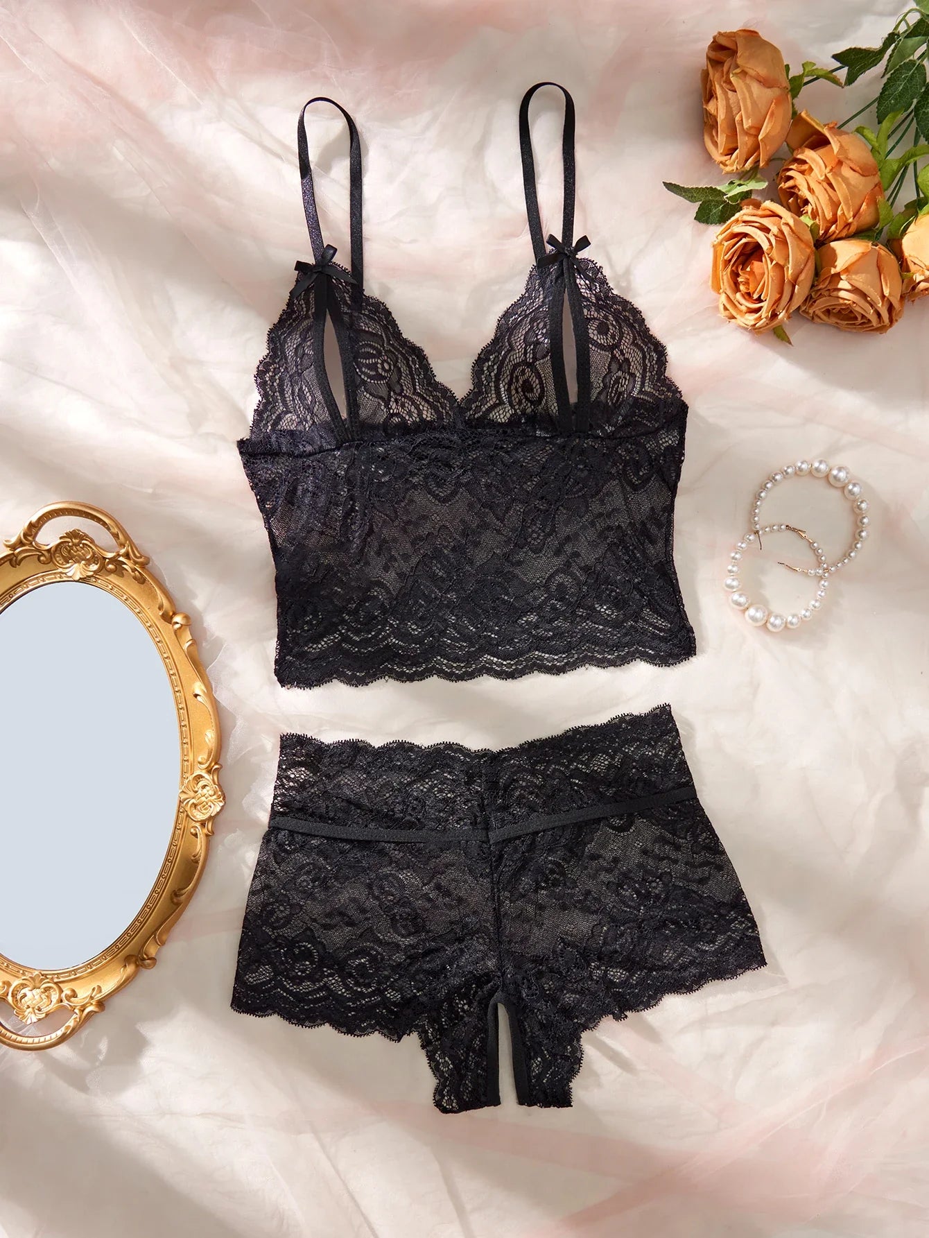 Floral Underwear Set