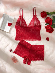 Floral Underwear Set