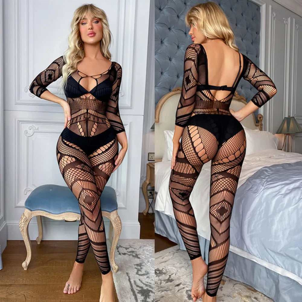 tights balck pantyhose open crotch porno intimats bodysuit erotic underwear