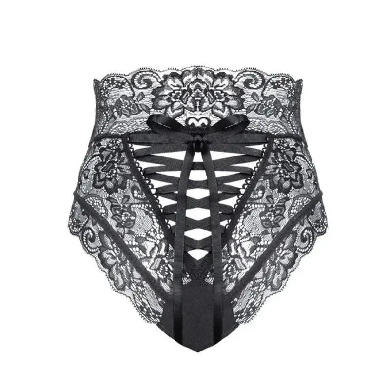 Lace Underwear Lingerie High Waist Panties Com