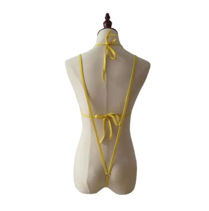 Micro Mini Bikini Thong Underwear G-string Bra Swimwear High Quality Swimwear