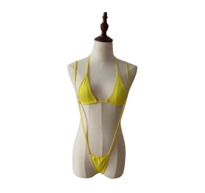 Micro Mini Bikini Thong Underwear G-string Bra Swimwear High Quality Swimwear