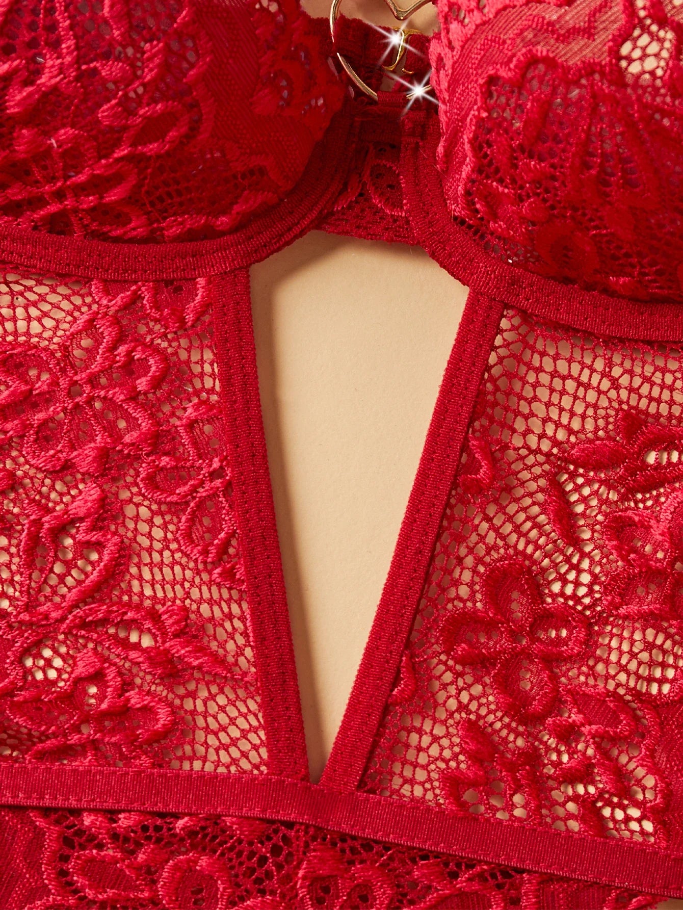 Y2K Lace Bodysuit Nightgown Mesh Floral Teddies Evening Dress