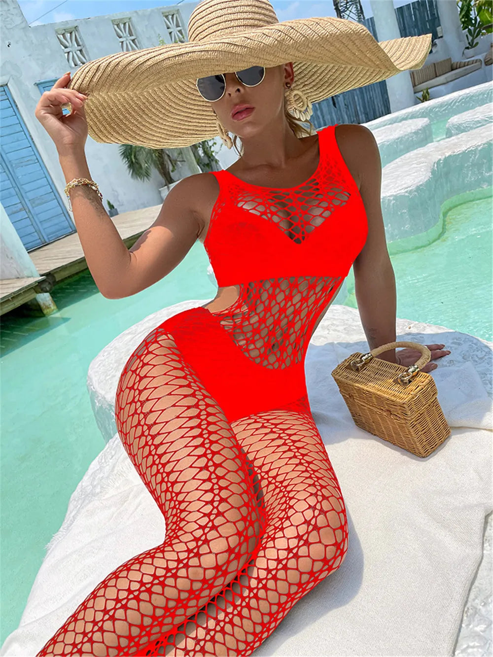 Clothing Jumpsuits Rompers teddy mesh erotic bodysuit fashion backless porno Jumpsuits
