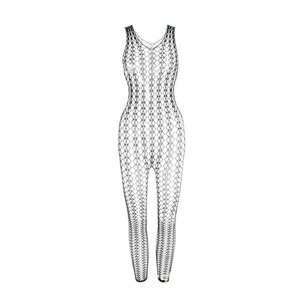 Clothing Jumpsuits Rompers teddy mesh erotic bodysuit fashion backless porno Jumpsuits