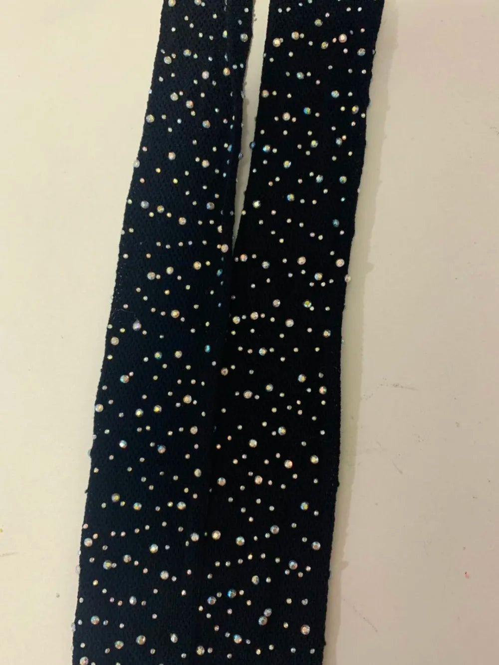 Clothing Leggings net perspective Colorful Rhinestone party hose open crotch Leggings