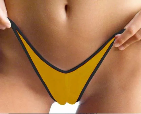 Underwear Mini Low Waist Thong Elastic T-Pants Swimsuit Swim Pants Panties