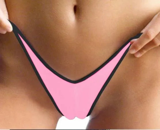 Underwear Mini Low Waist Thong Elastic T-Pants Swimsuit Swim Pants Panties