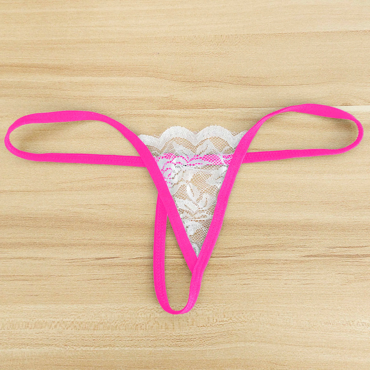 erotic lingerie lace panties swimwear T-back multi-colour elastic thong see-through swim shorts