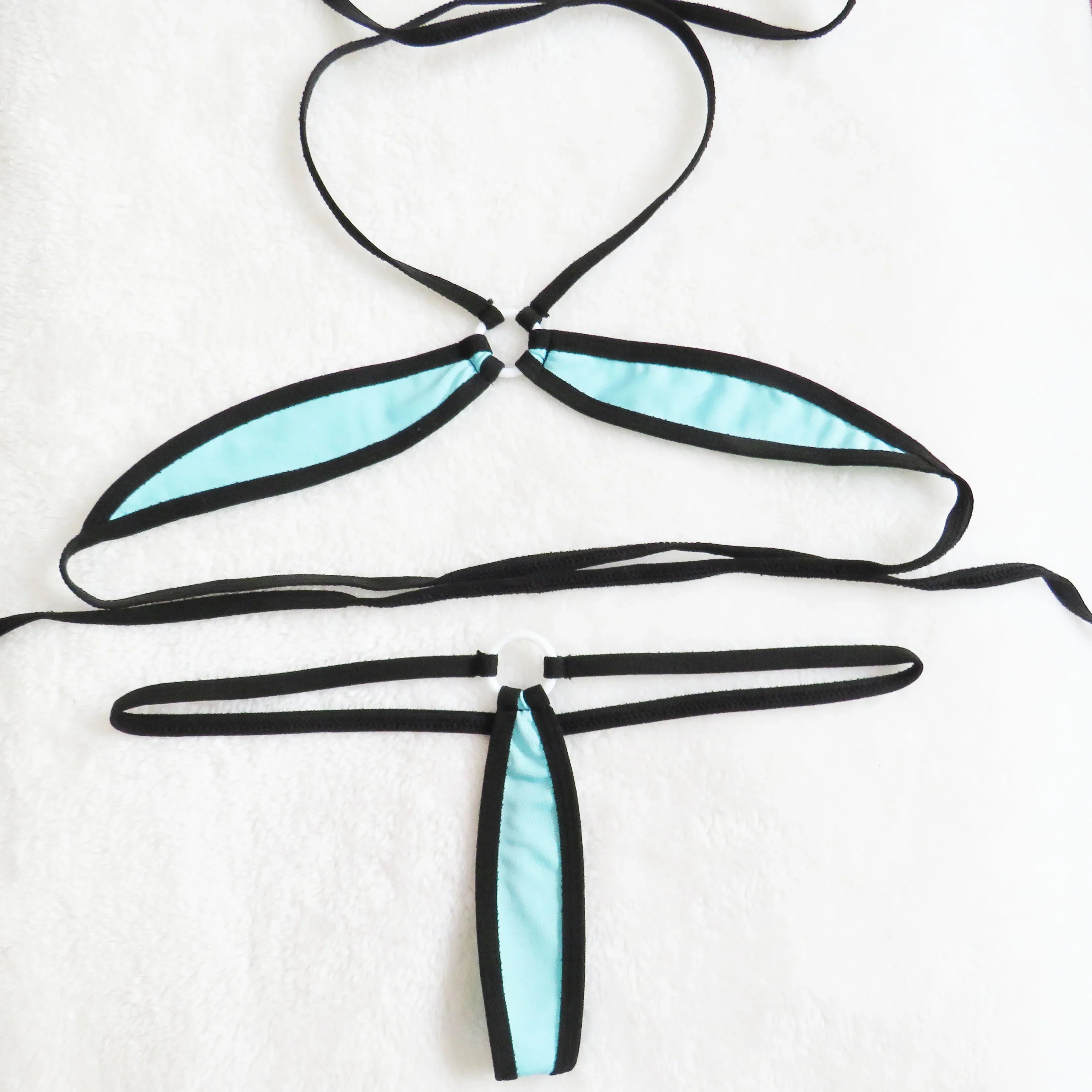 lingerie and swimwear with strappy bra