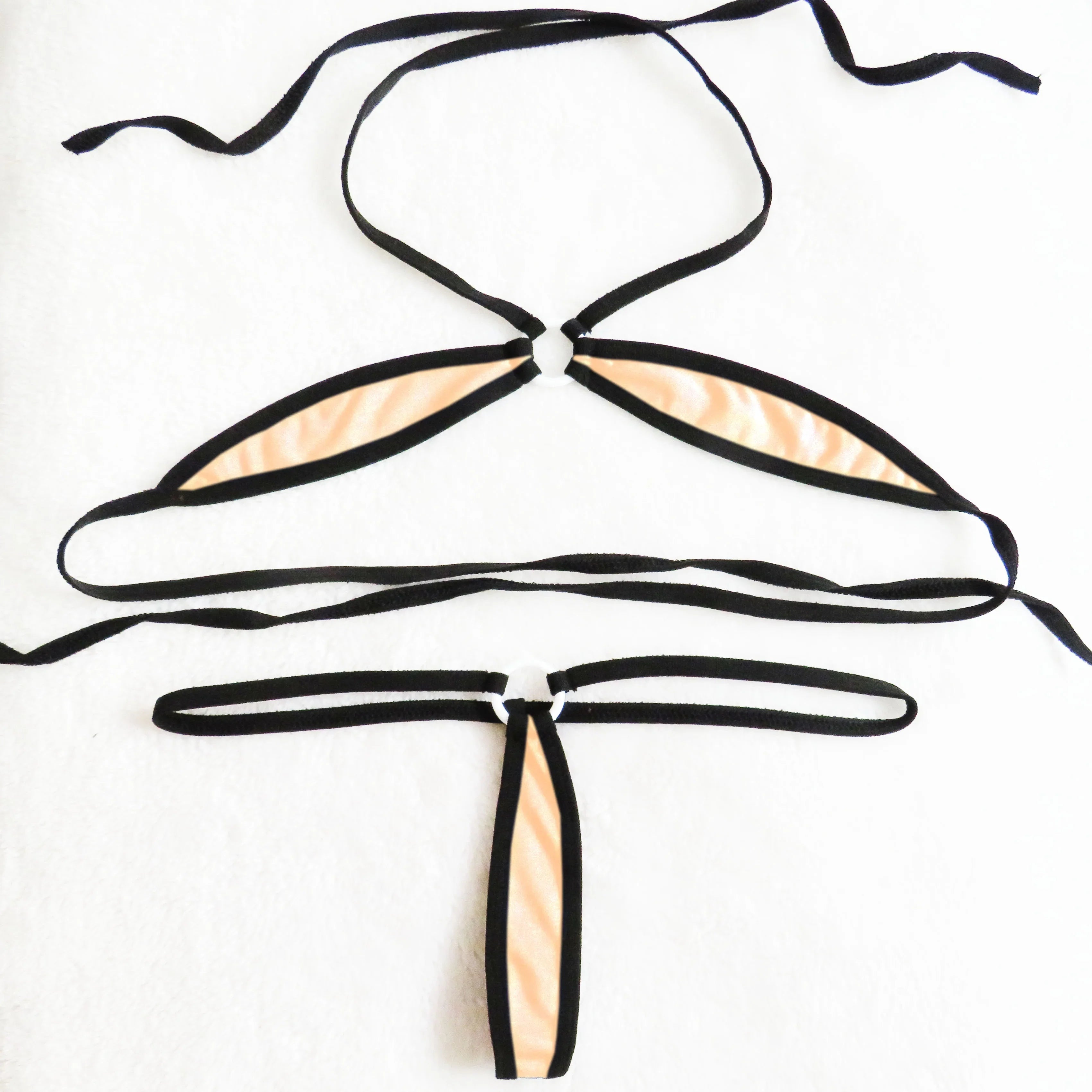 lingerie and swimwear with strappy bra