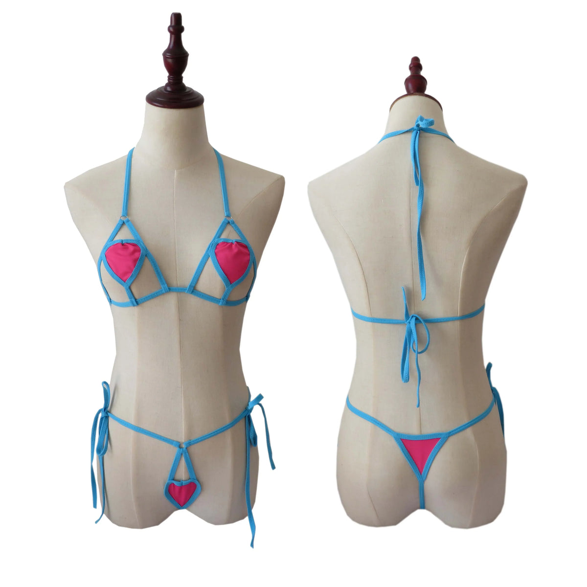lingerie heart-shaped bikini