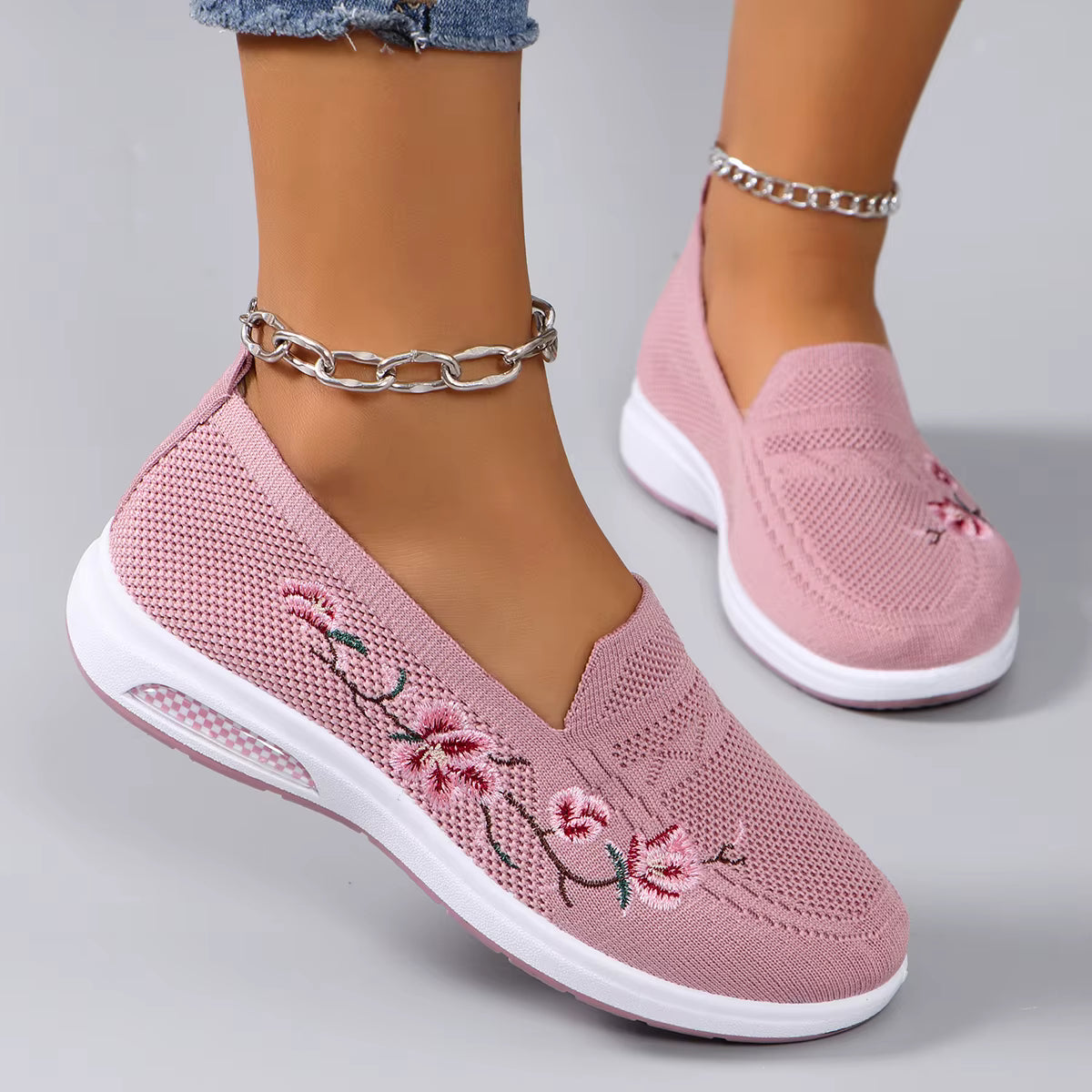 Casual Fashionable Breathable Lightweight Wear-Resistant Sports Shoes