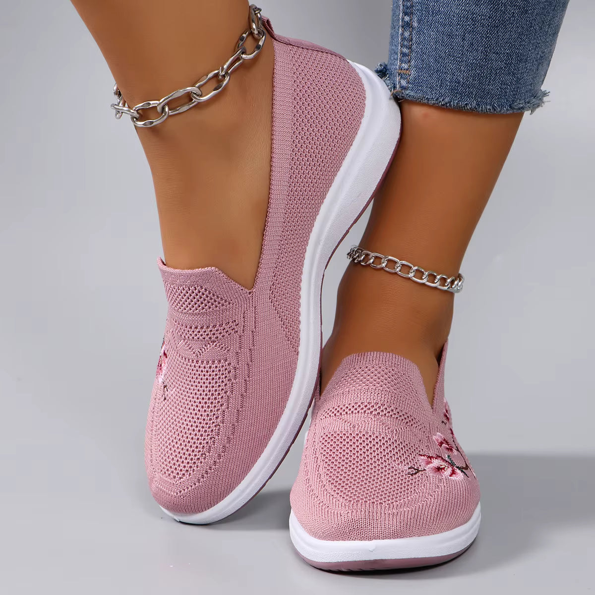 Casual Fashionable Breathable Lightweight Wear-Resistant Sports Shoes